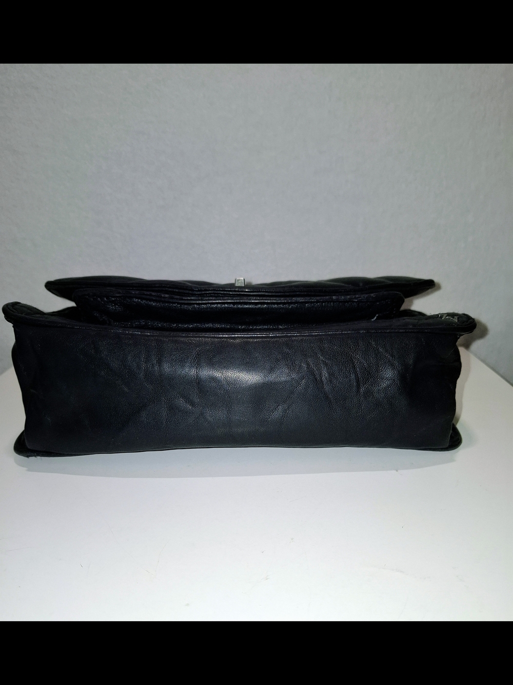 Zadig & Voltaire Black Quilted Shoulder Bag with Silver Chain - Picture 4 of 16
